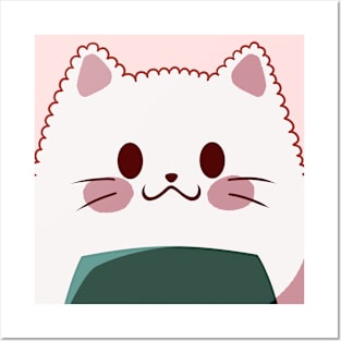 Onigiri Cat Posters and Art